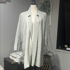 Moth Anthropologie Light Gray Women's Cardigan